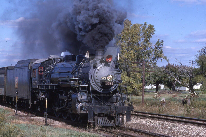 5629 Grand Trunk Western #5629 October 1968 Excursion by ...