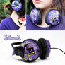 Purple dudes Headphones