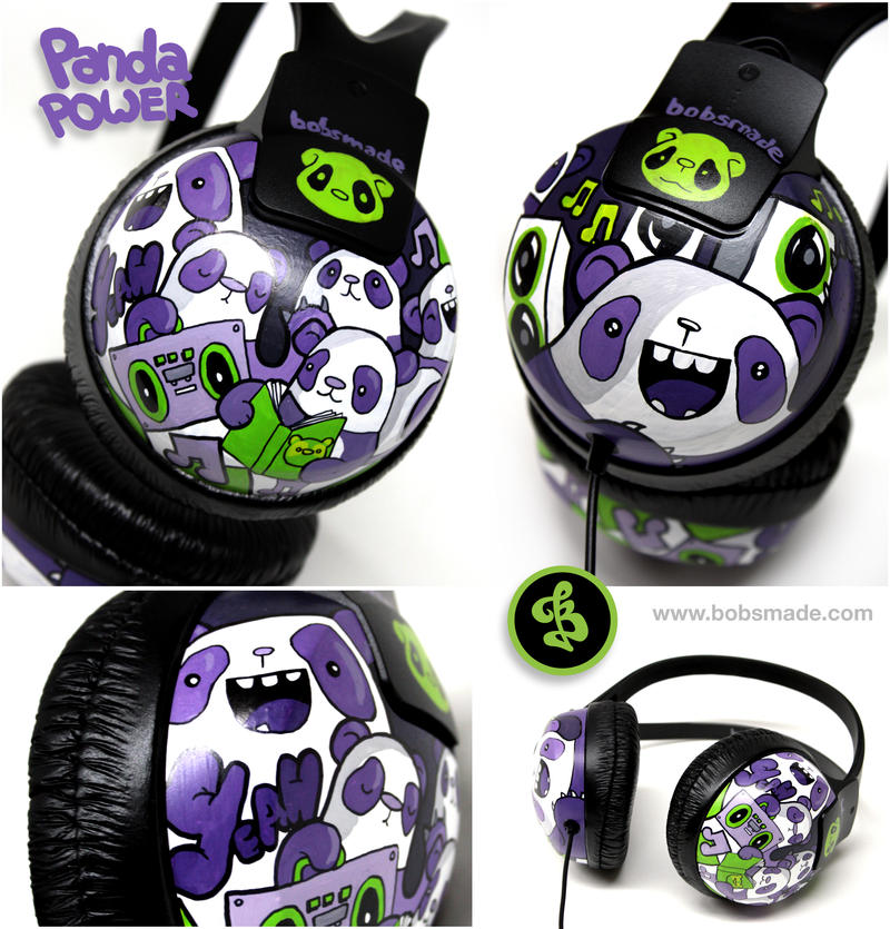 Panda Power Headphones