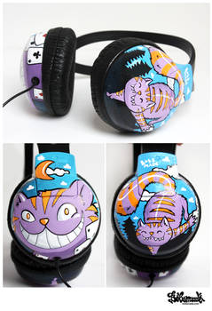 Cheshire Cat Headphones