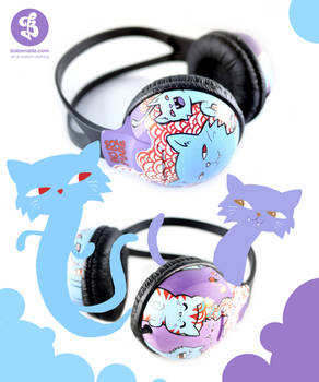 Calm Cats Headphones