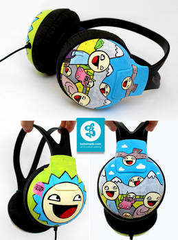 Awesome Smiley headphones