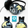 Moon and Wolf headphones