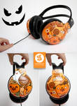 Halloween Headphones by Bobsmade