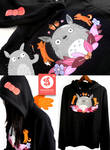 Totoro Hoodie by Bobsmade