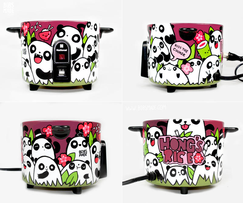 Panda Rice Cooker by Bobsmade on DeviantArt