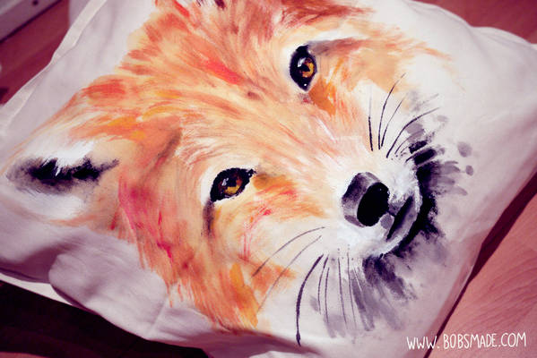 Fox cushion