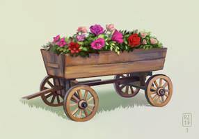 Flower cart