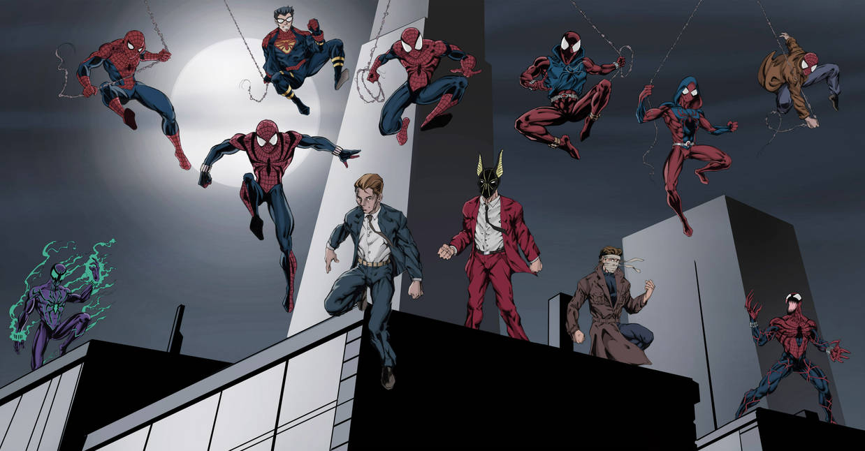 Spider Man Multiverse By BorisPeci On DeviantArt spider-man-multiverse-by-borispeci-on-deviantart