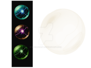 PNG Clear Globe / Orb (On right of image)