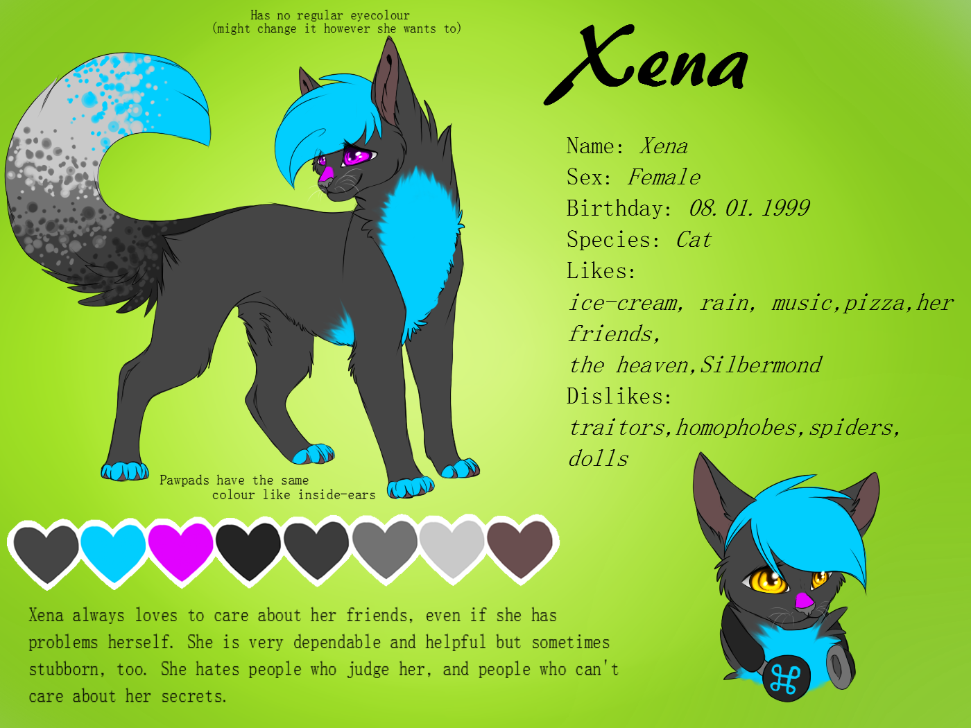 Xena - New Ref Sheet