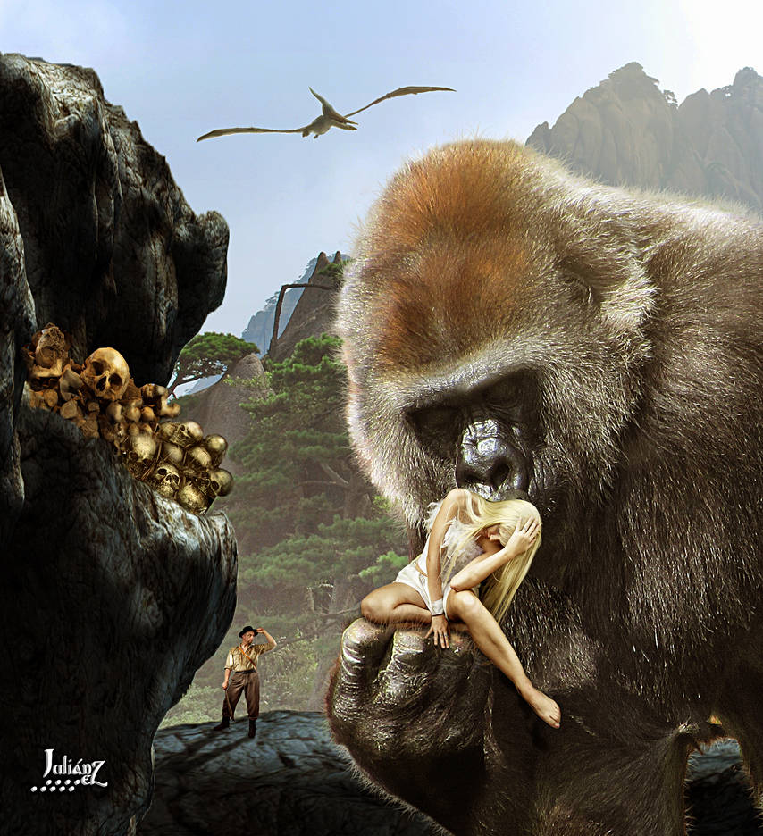 King Kong conflicting emotions by Julianez King Kong conflicting emotions by Julianez