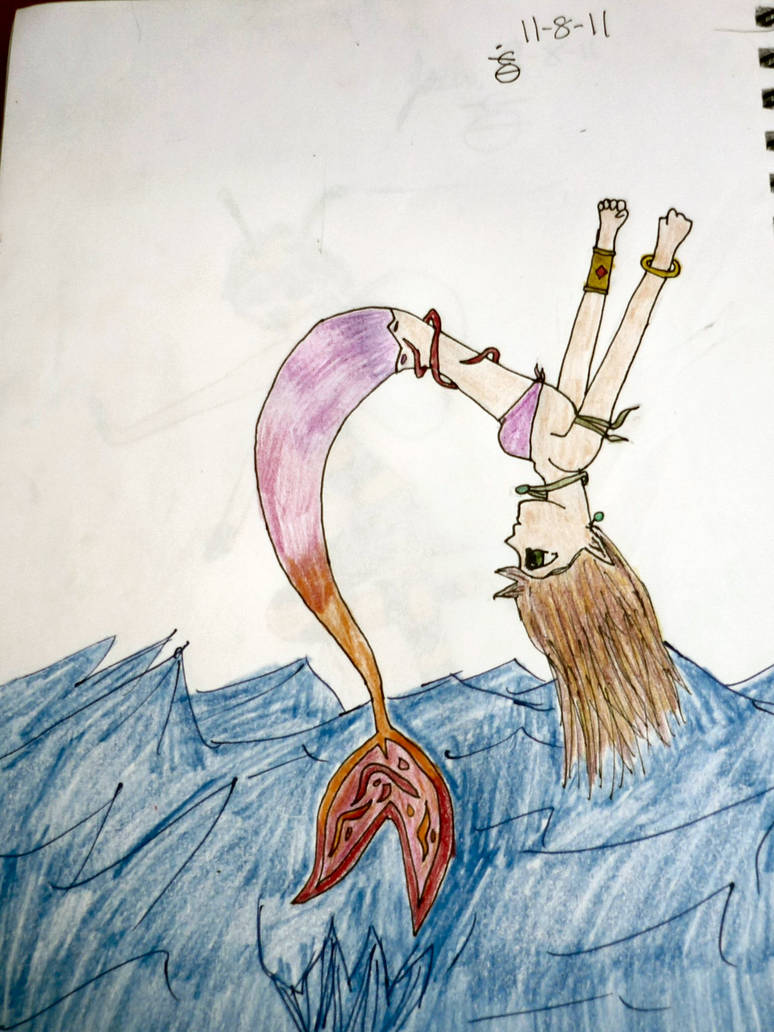 Mermaid Jumpy Mermaid Jump by jojopurple on DeviantArt