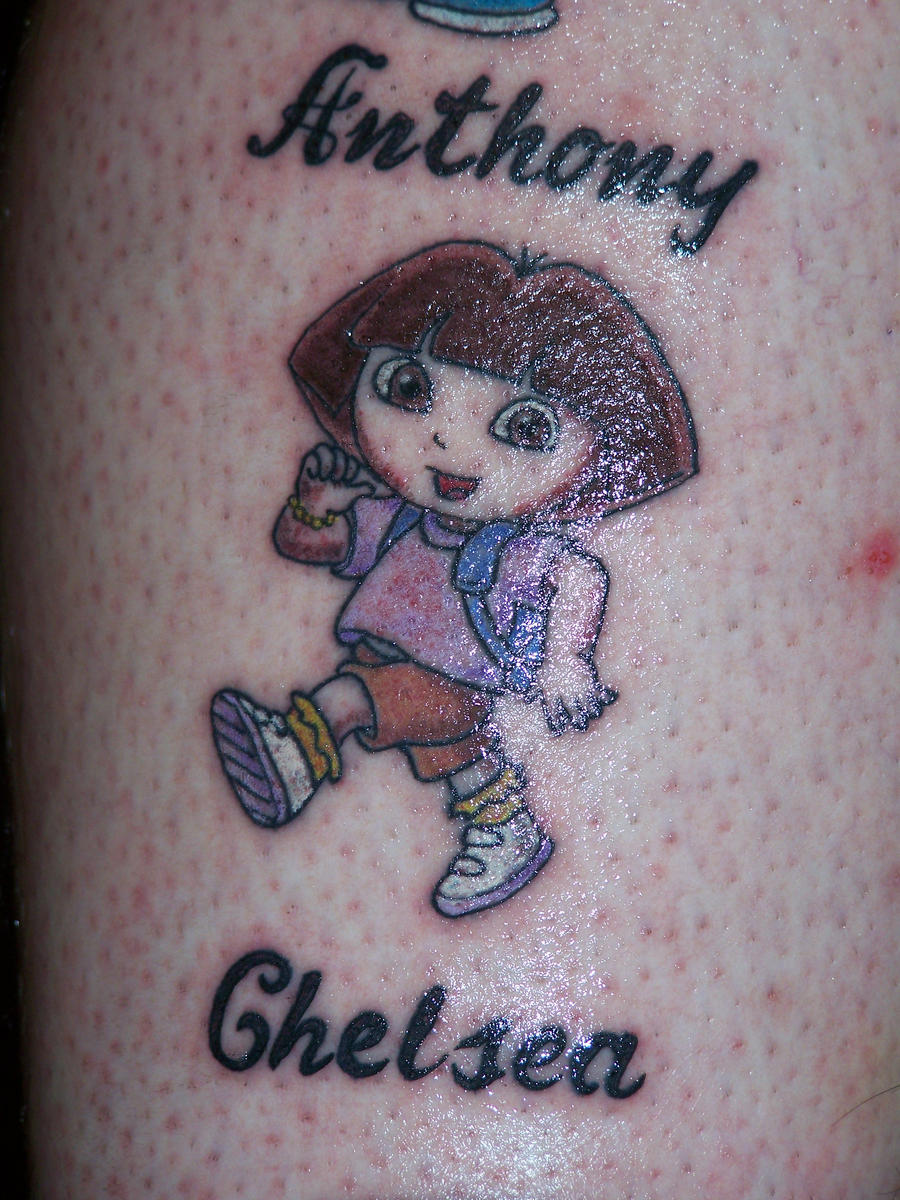 Dora tattoo by 01207bigal on DeviantArt