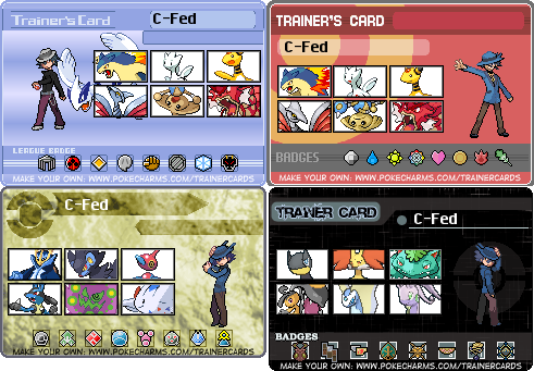 Trainer Cards (Uncompleted)