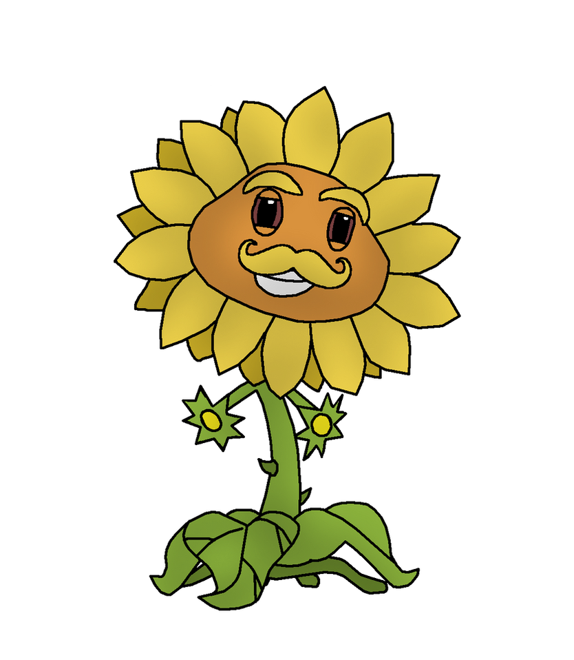 Fan-Made PvZ:GW Concepts - Male Sunflower by Rose-Supreme on DeviantArt.