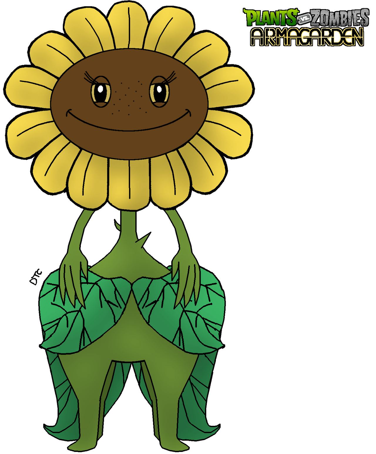 Sunflower - Plants vs. Zombies: Garden Warfare II by Hywj on DeviantArt