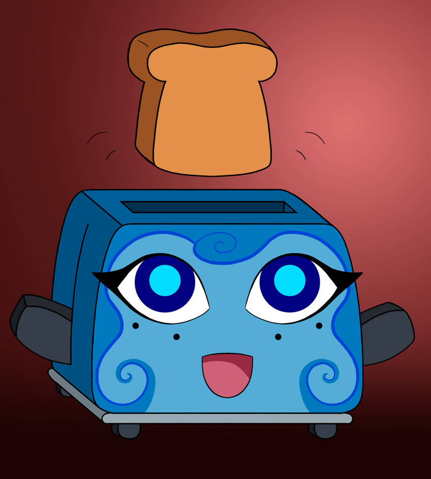 Robot Toaster by CrystalRoseGalaxy on DeviantArt