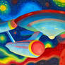 Trek Through a Starry Night