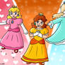 Smashing Princesses (Super Smash Bros)