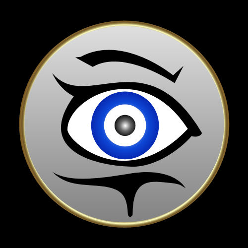 Seven Eye Medallion vector