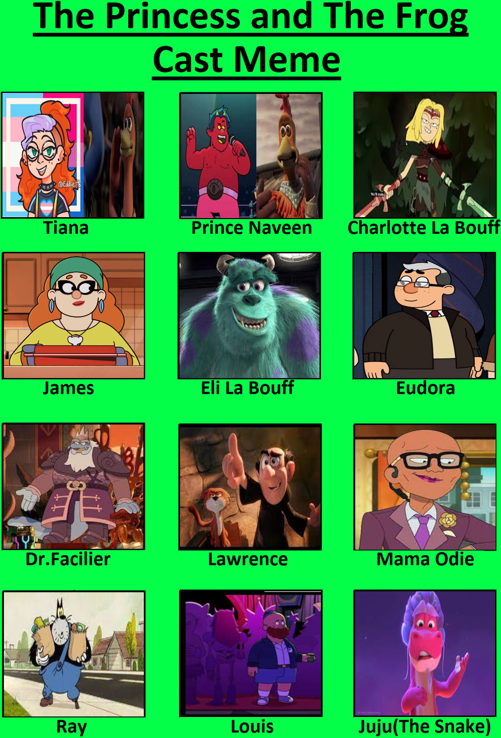 Recast Deviantart My 2nd The Princess and the Frog Recast Meme by gracie01villafana20 on ...