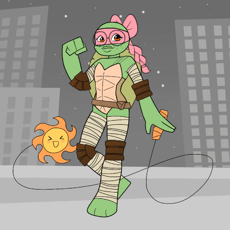 My TMNT OC, Miyuki by gracie01villafana20 on DeviantArt