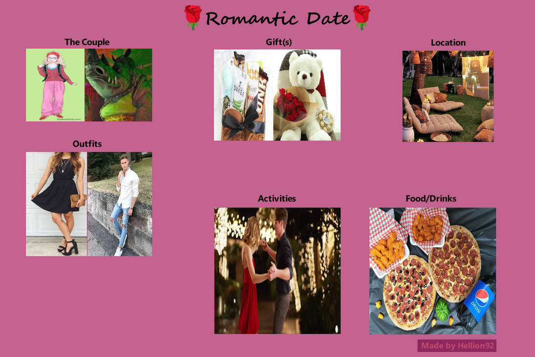 LydiaSteady Romantic Date Meme Template by gracie01villafana20 on