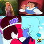 Rapunzel And Belle Ship Ruby And Sapphire