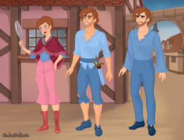 My Garten of Banban OCs, Sage, Silas, and Silver