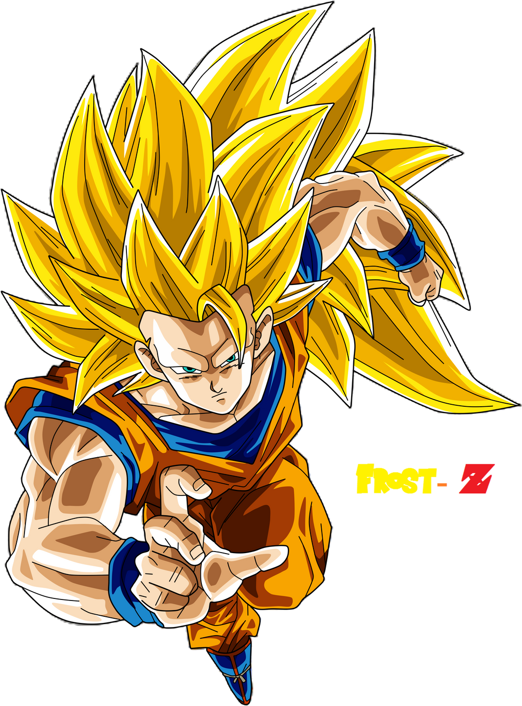 Goku Super Saiyajin 3 by Arbiter720 on DeviantArt