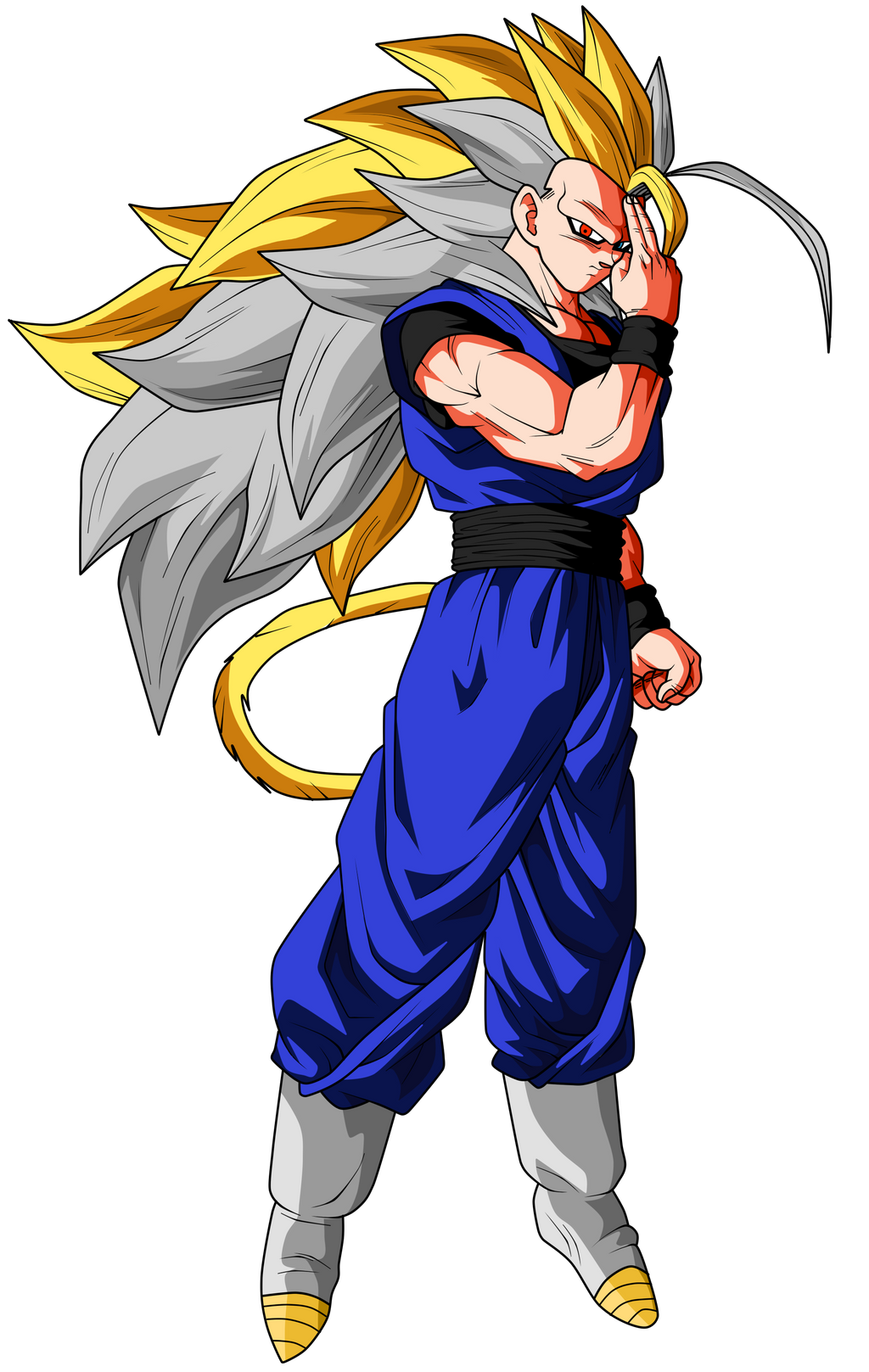 Goku Super Saiyan 8 by ChronoFz on DeviantArt, imagem do goku super sayajin