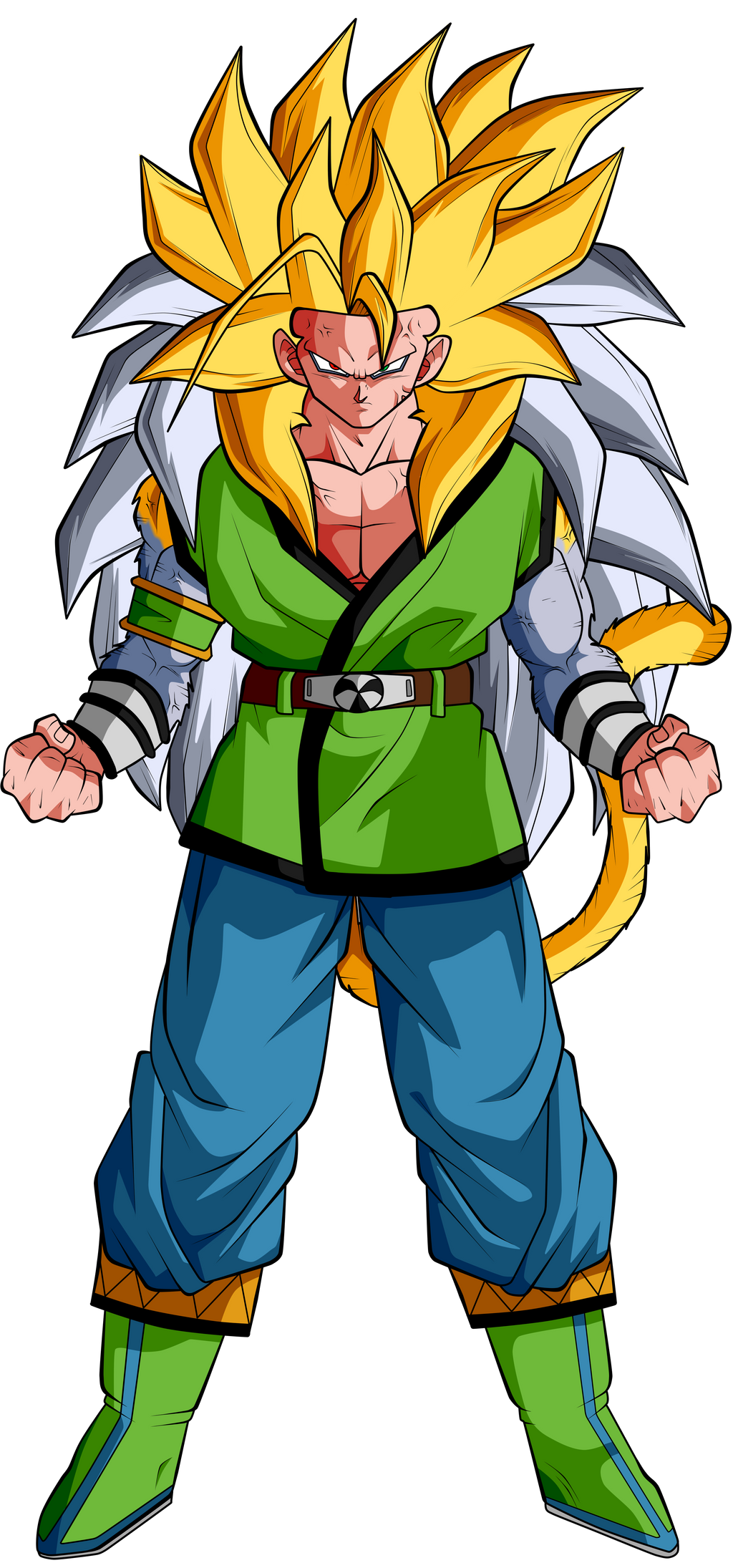 Goku Super Saiyajin 8 (Dragon Ball AF) by Maxuelzombie on DeviantArt