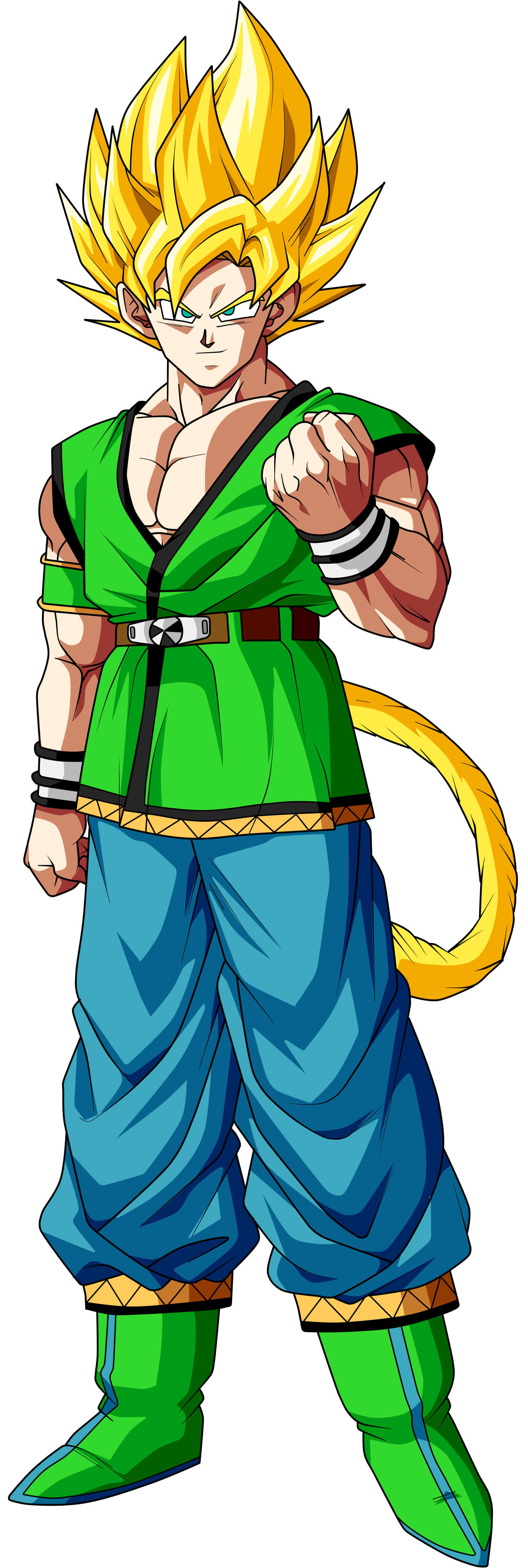 Full Power Super Saiyan 4 Goku by BrusselTheSaiyan on DeviantArt