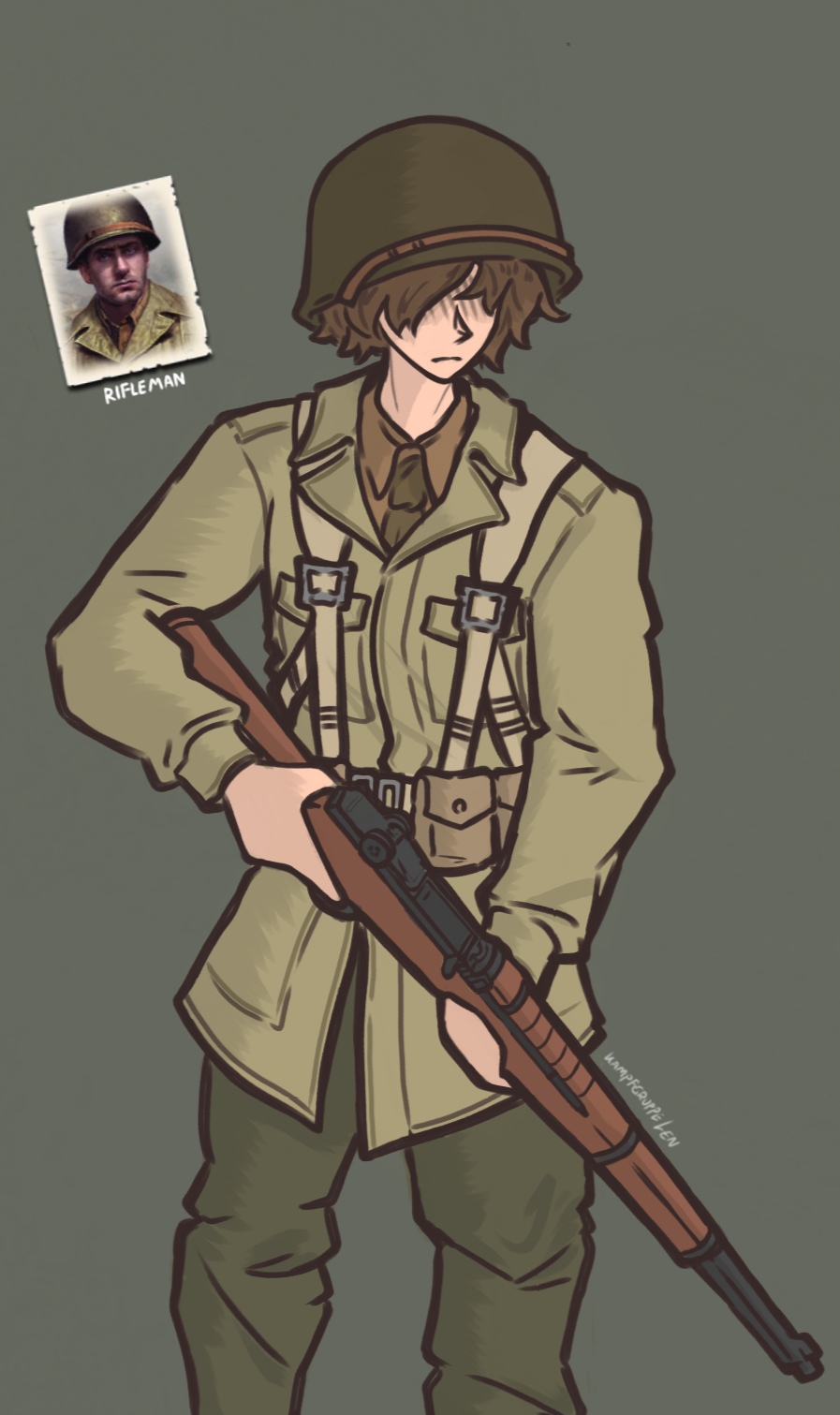 Deviantart Rifleman Guard Free and Brave : US Rifleman by kampfgruppeLen on DeviantArt
