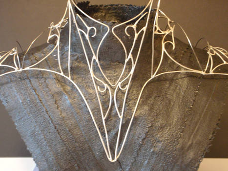 wire shoulder armor