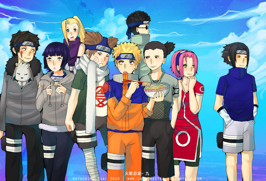 Konoha Jounin Team 02 by narutimate on DeviantArt