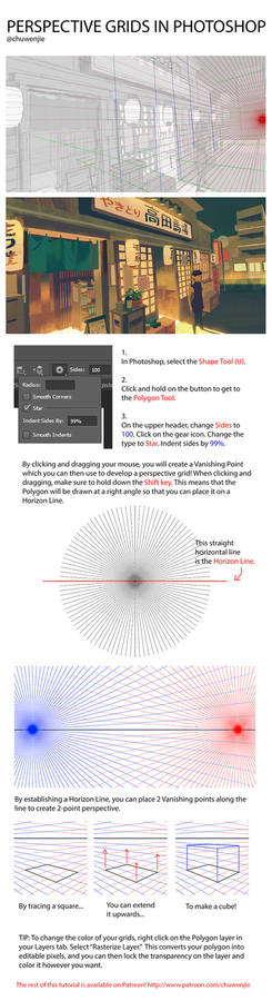 Perspective Grids in Photoshop TUTORIAL