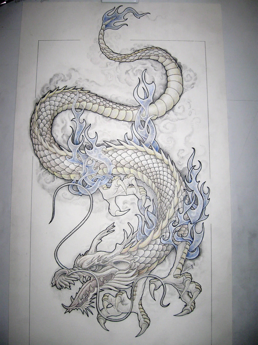 Dragon tattoo design