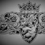 Celtic lion Emblem