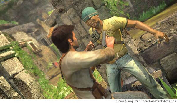 Bristolian Gamer: Uncharted: Drake's Fortune Review - It's starting to show  its age.