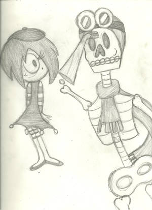 The Young Traveler and The Death by AtomicKingBoo2 The Young Traveler and The Death by AtomicKingBoo2