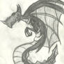 A Dark Dragon Doodle