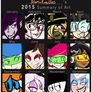 AtomicKingBoo's 2015 Art Summary 