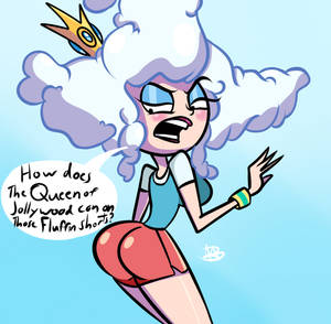 Queen Cloudia's Exercise Shorts