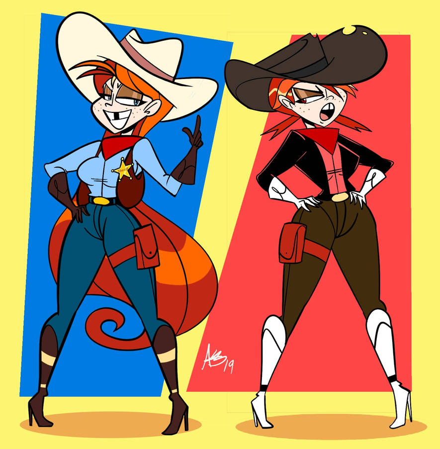 Rudy Roundup and Roxy Redeye by AtomicKingBoo2 on DeviantArt