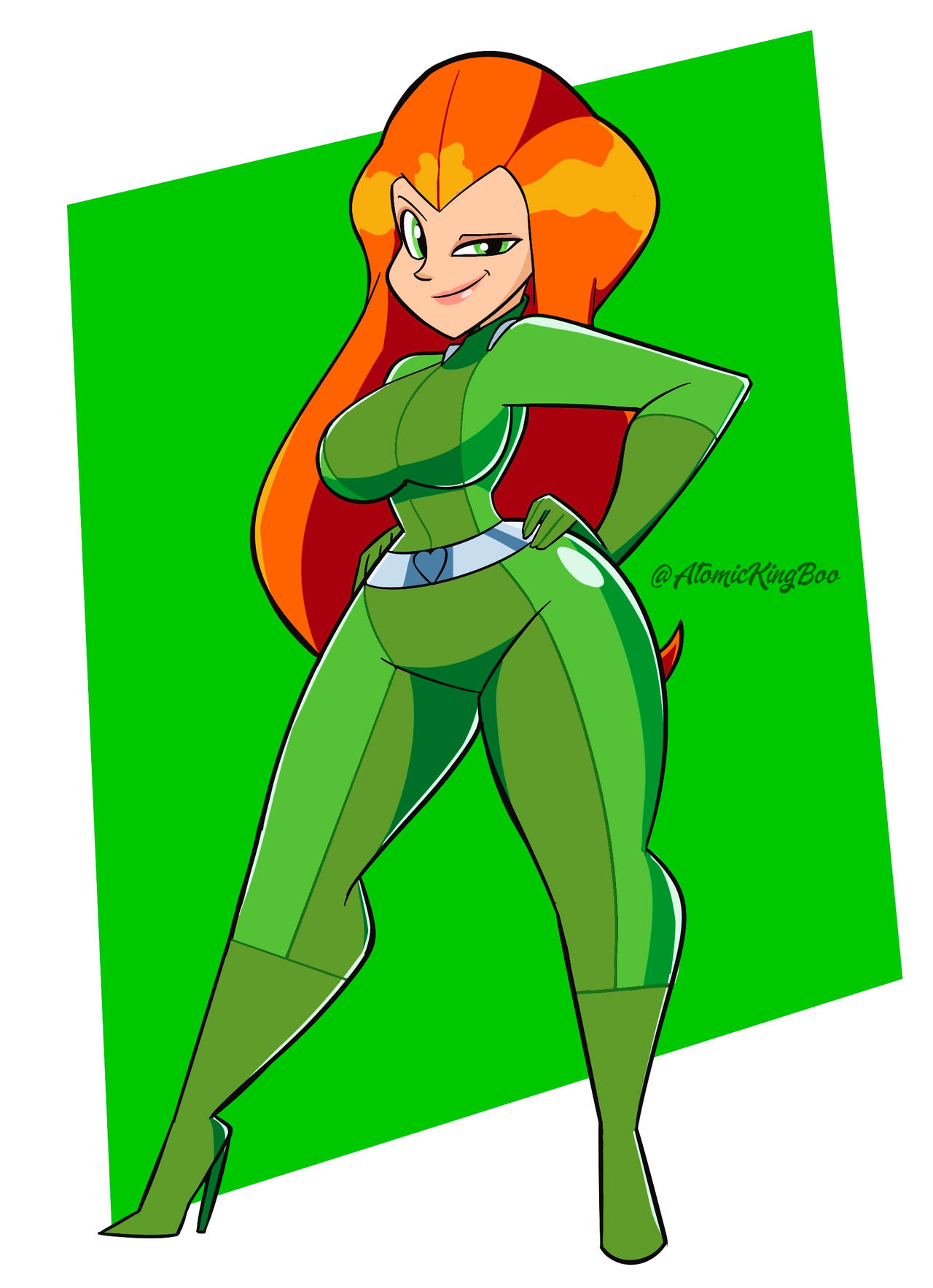 Sam Totally Spies By Atomickingboo2 On Deviantart 