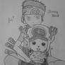 Zoro a Chopper- Strong World