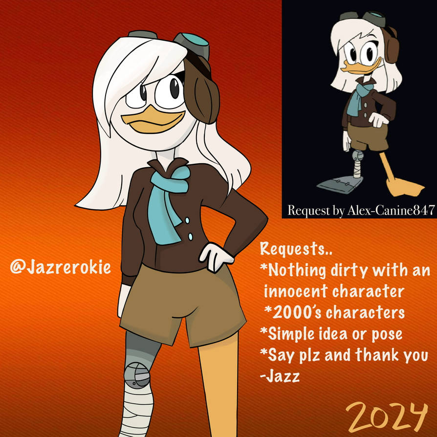 Rls Duck Ducktales - Della Duck by Jazrerokie on DeviantArt