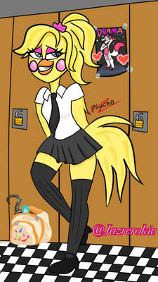 Toy Chica the high school years